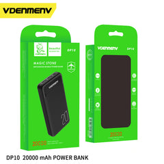 VDENMENV DP10 Dual USB And Type C 20000mAh Power bank with 5V 2.1A Output