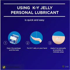 Durex KY Personal Lubricant Gel 50g – Water-Based Intimate Lubricant for Smooth & Comfortable Experience