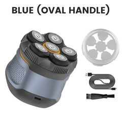 6D Waterproof Head Shaver Set
