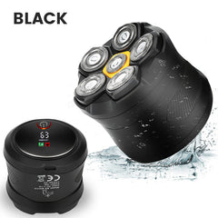 6D Waterproof Head Shaver Set