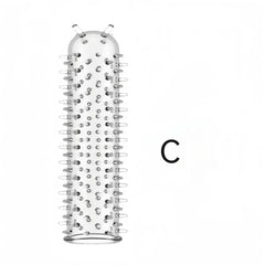 【Elasticity Condoms】Transparent Safety Protection Condoms 1 Pcs