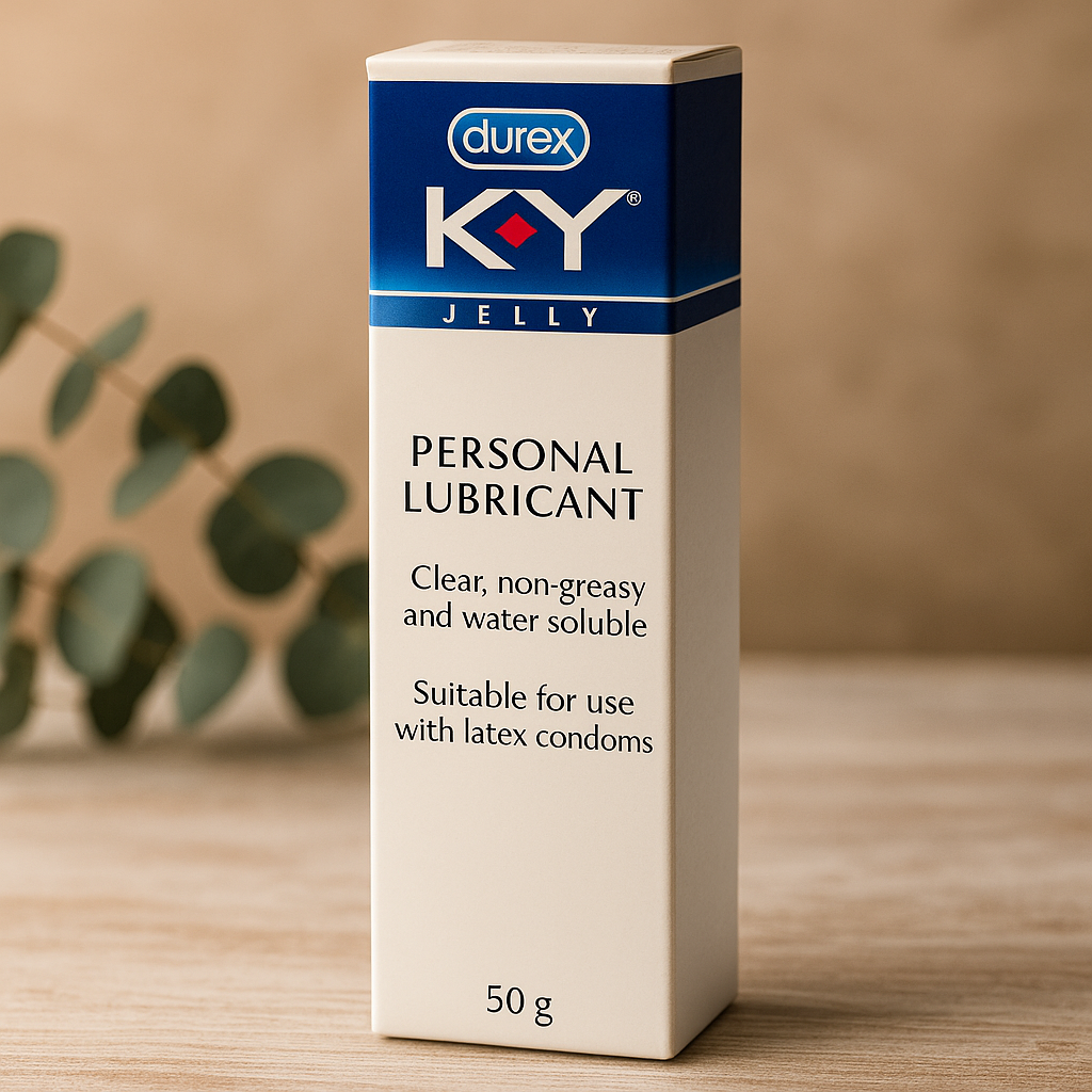 Durex KY Personal Lubricant Gel 50g – Water-Based Intimate Lubricant for Smooth & Comfortable Experience