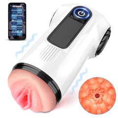 【Smart Technology】Sports Car Style Vibrating Sound APP Remote Control Electric Male Jark Off Toy