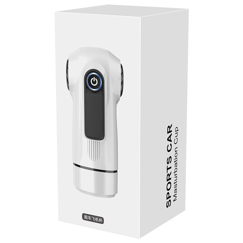【Smart Technology】Sports Car Style Vibrating Sound APP Remote Control Electric Male Jark Off Toy