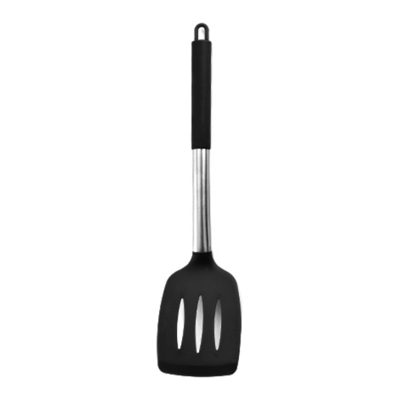 Silicone Kitchen Cooking Spatula Spoon Baking Tools 13-piece Set with Storage Bucket