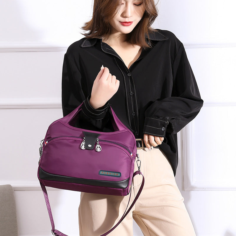 Stylish Oxford Cloth Large Capacity Shoulder Bag