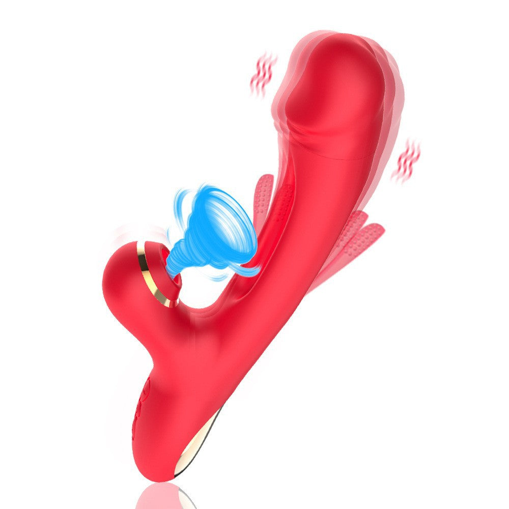 Daphne's Sucking, Licking, Vibrating 3-in-1 Dildo