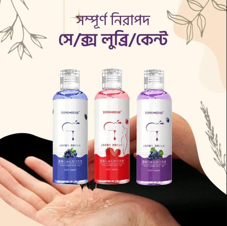 TONO HIME Fruit Flavor Water-soluble Basic Type Lubricant Gel 100ml