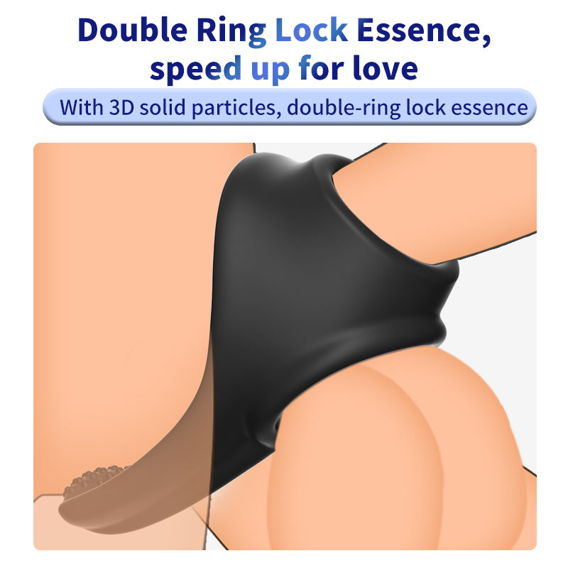 【Trending】 Silicone Silicone Male Chastity?Cage Scrotal Delayed Rings For Men