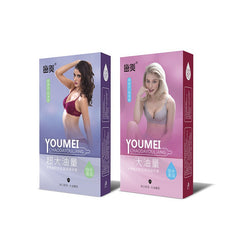 【Cost-effective King】 Trendy Fruity Ultra-thin Large-volume Lubricated Condoms 10 Pcs