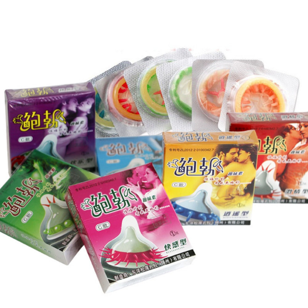 【Brand Genuine】BOB Special Shaped Condoms 10pcs
