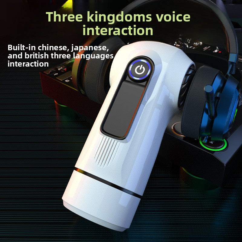 【Smart Technology】Sports Car Style Vibrating Sound APP Remote Control Electric Male Jark Off Toy