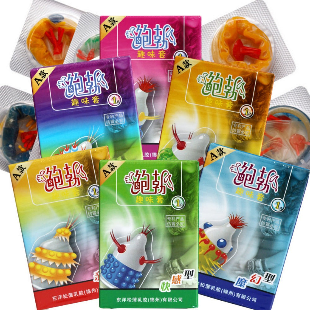 【Brand Genuine】BOB Special Shaped Condoms 10pcs